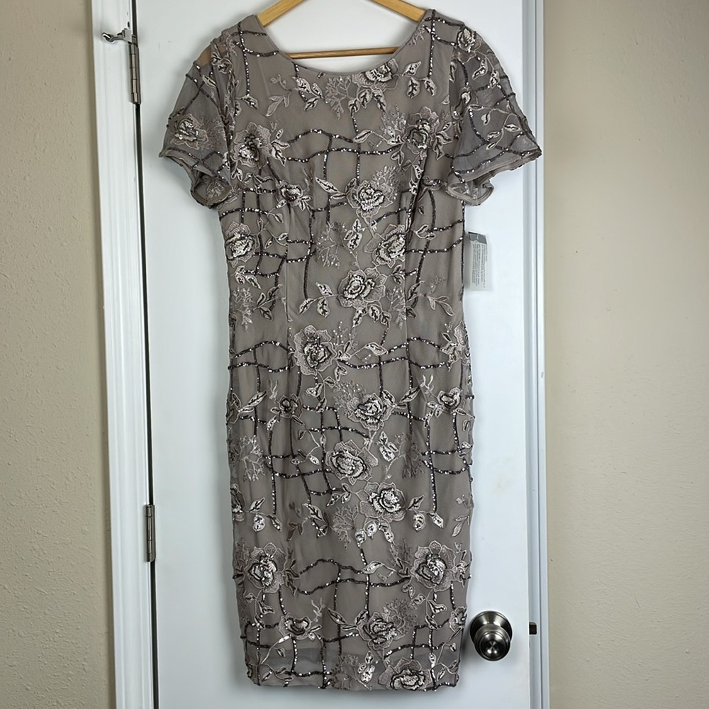 Alex Evenings Sequin Sheath Dress